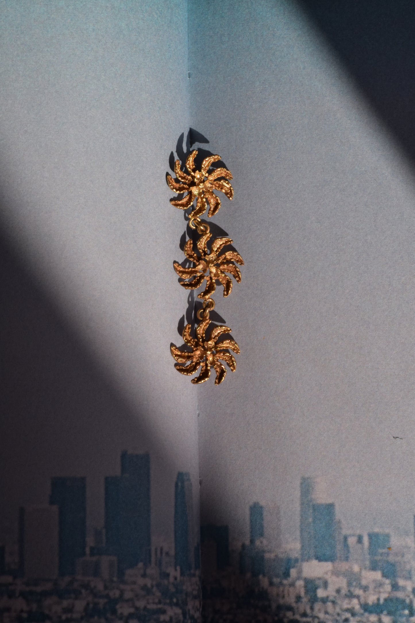 Sunny x3 Earring Gold