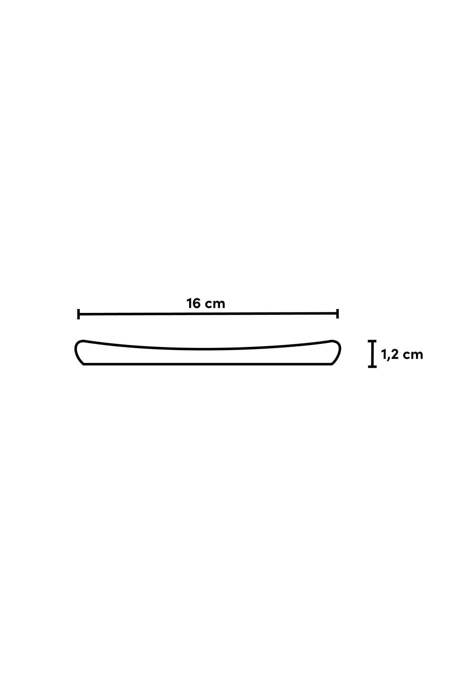 Curved Cup 180ml + Rimless Plate Set