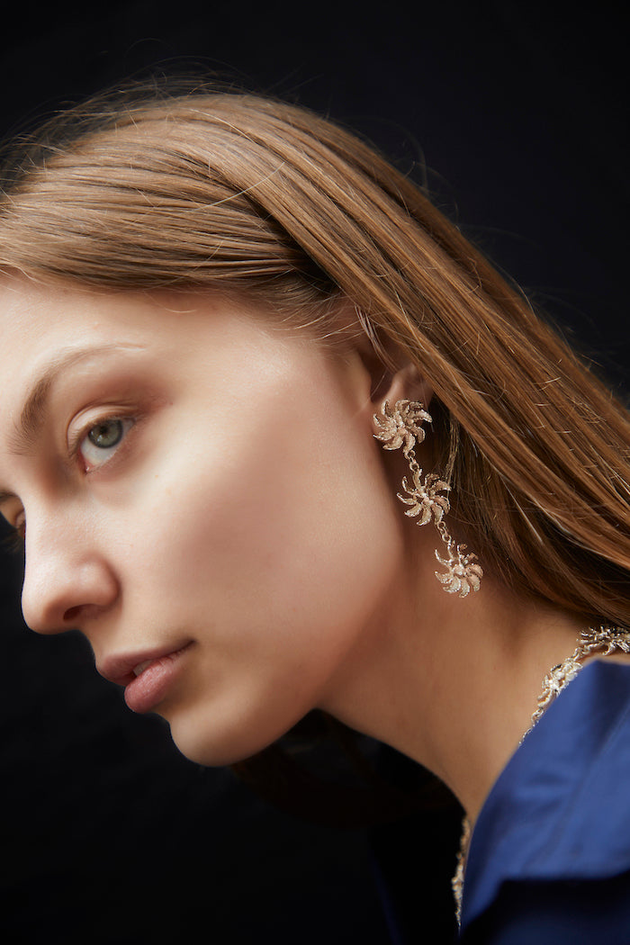 Sunny x3 Earring Sterling Silver