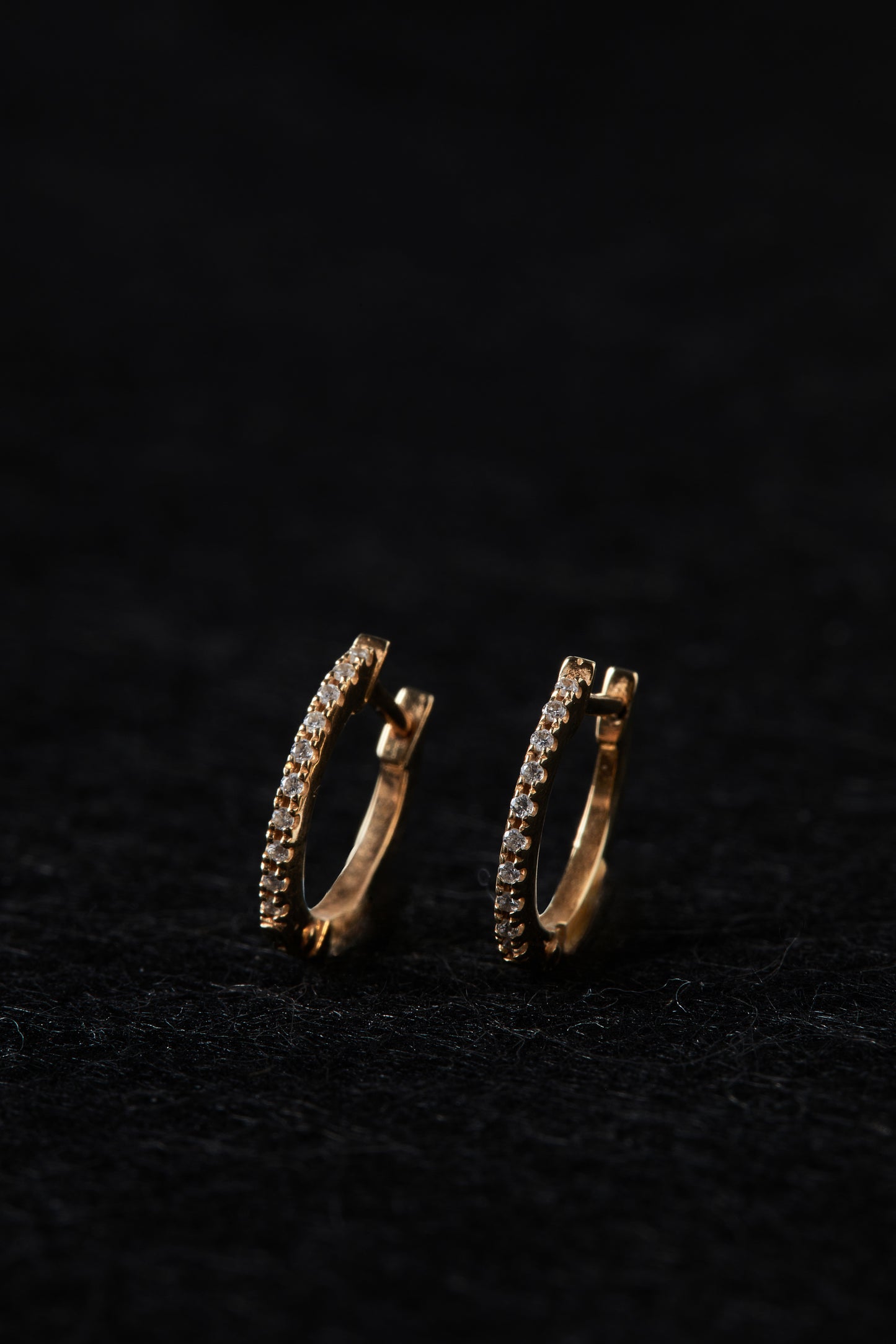 Diamonds Hoops 10mm